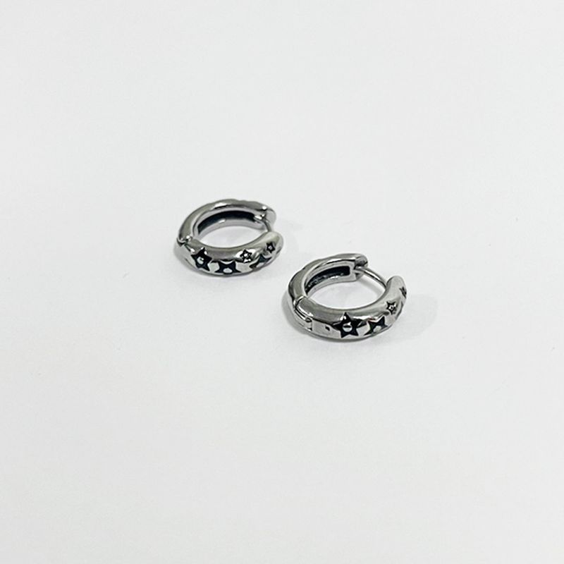 Black star onetouch Earring