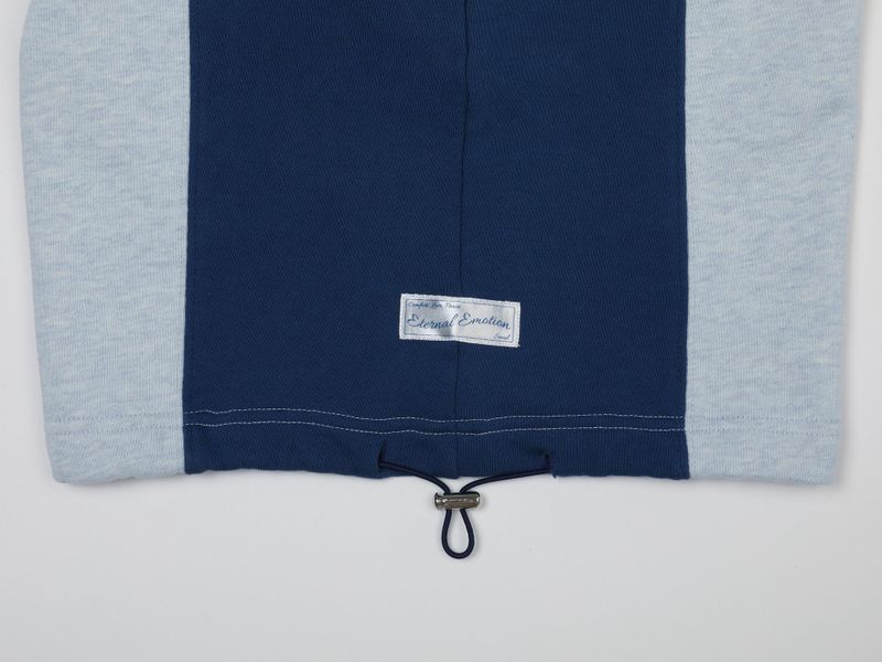 PEACE STRING HALF SWEATPANTS (DARK BLUE)