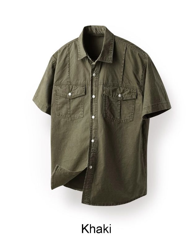 Aran Cation Pocket Short Sleeve Shirt