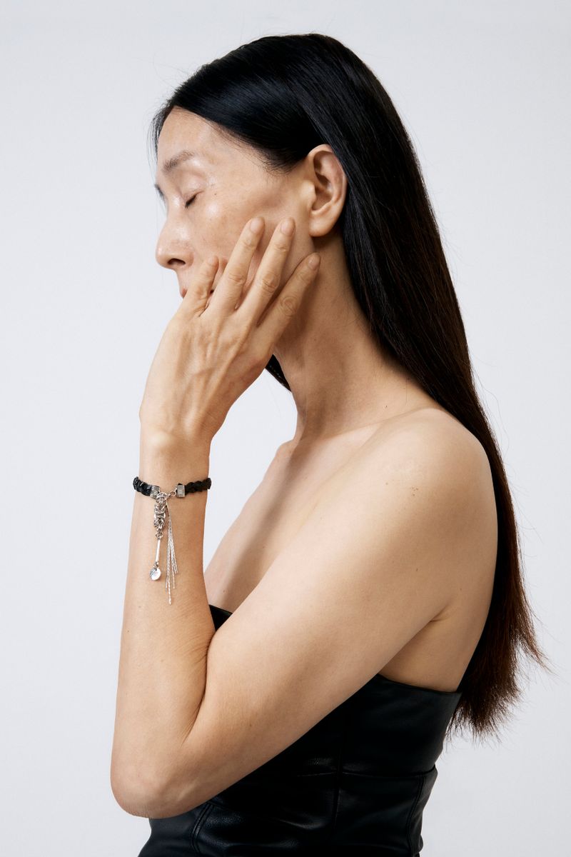 MIX TAIL BRACELET BLACK