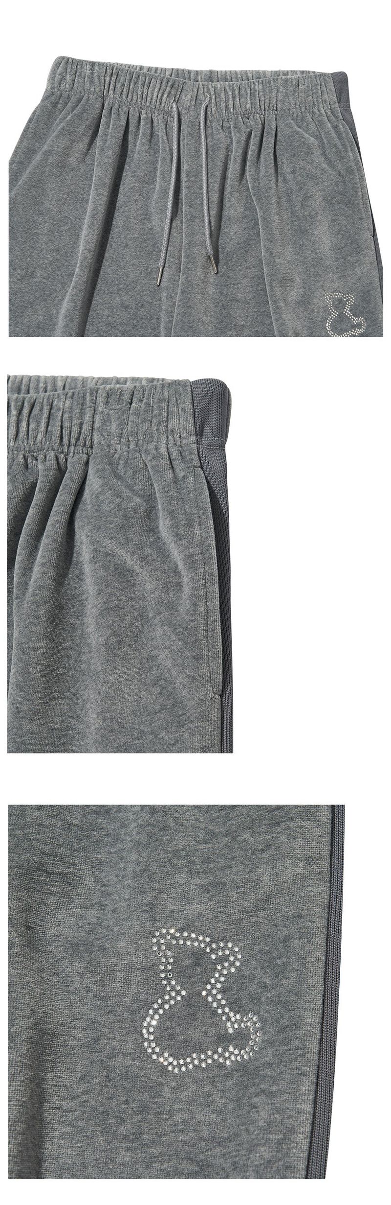 TEMDORI TRACK PANTS [CHARCOAL]