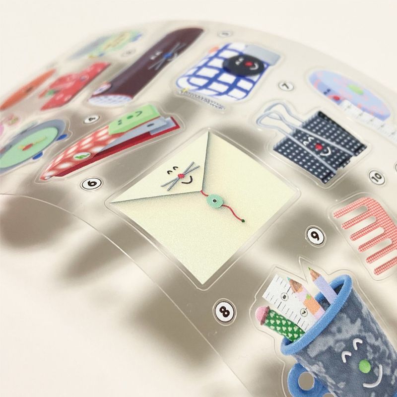 stationery sticker