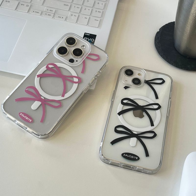 [MADE] ballet core ribbon [Macsefe jelly hard case] 2color