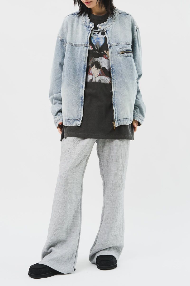 Module Biker Denim Jacket (3color)