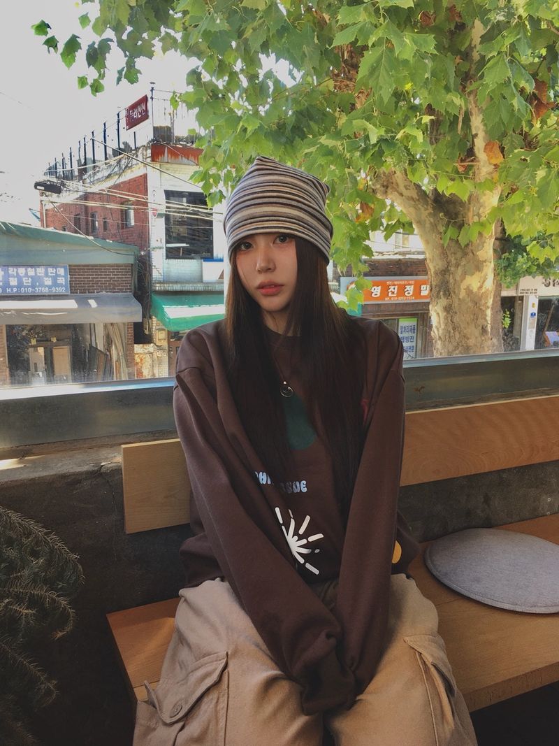Coco Vintage Stripe Beanie 3C