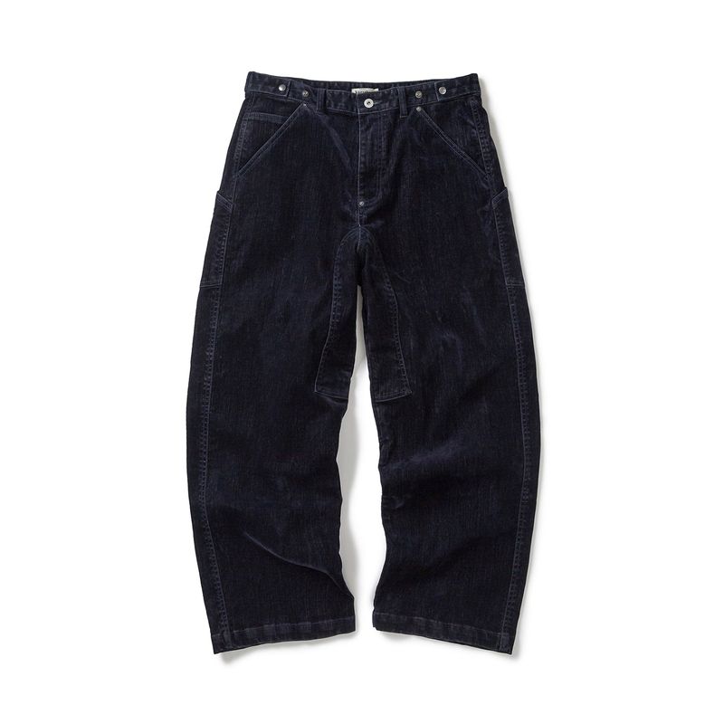 karactor（カラクター）の「Velvet denim work pants / Dark navy（Pants）」