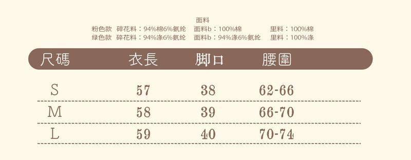 Rose Island フローラル アシンメトリー パッチワーク ヴィンテージ スリムクロップドパンツ