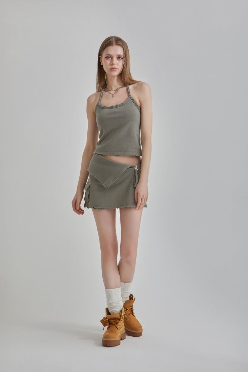 RIBBED SKIRT