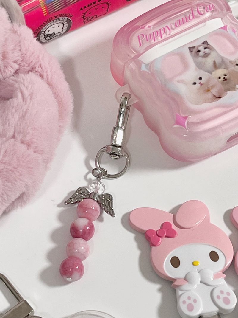 milk ball Keyring