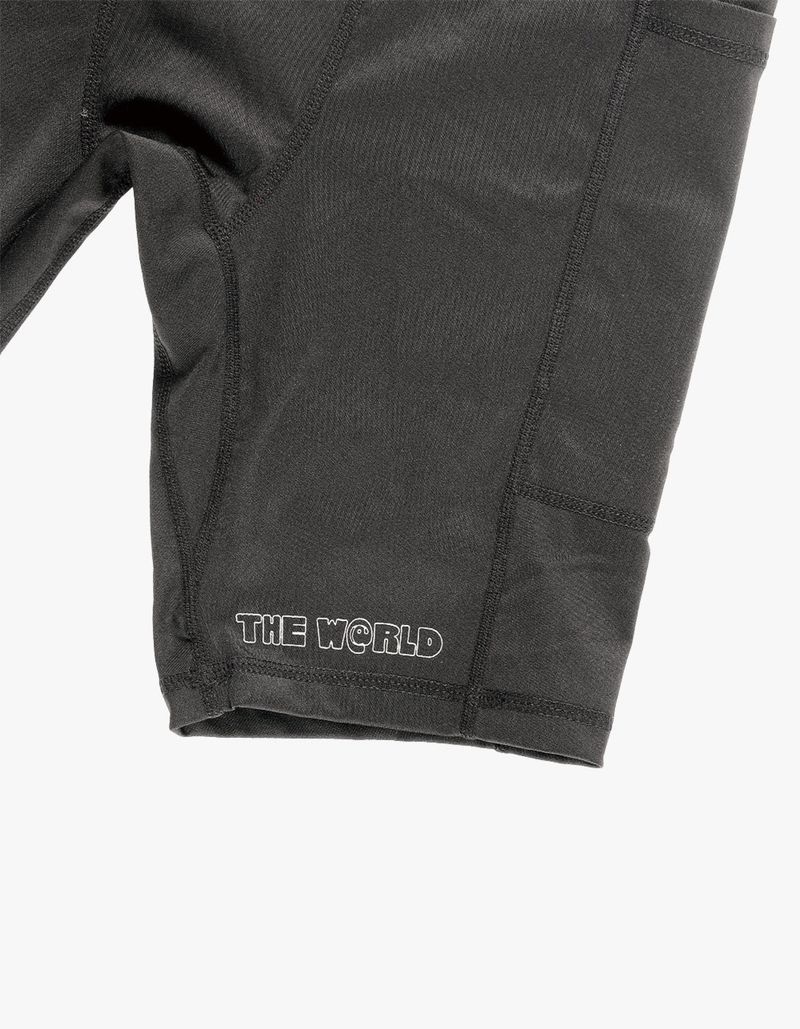 AT SYMBOL HALF TIGHTS BLACK