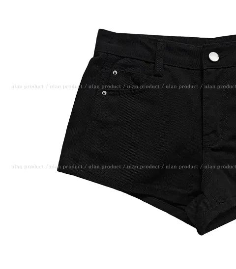 Whip Side Pocket Cotton Shorts