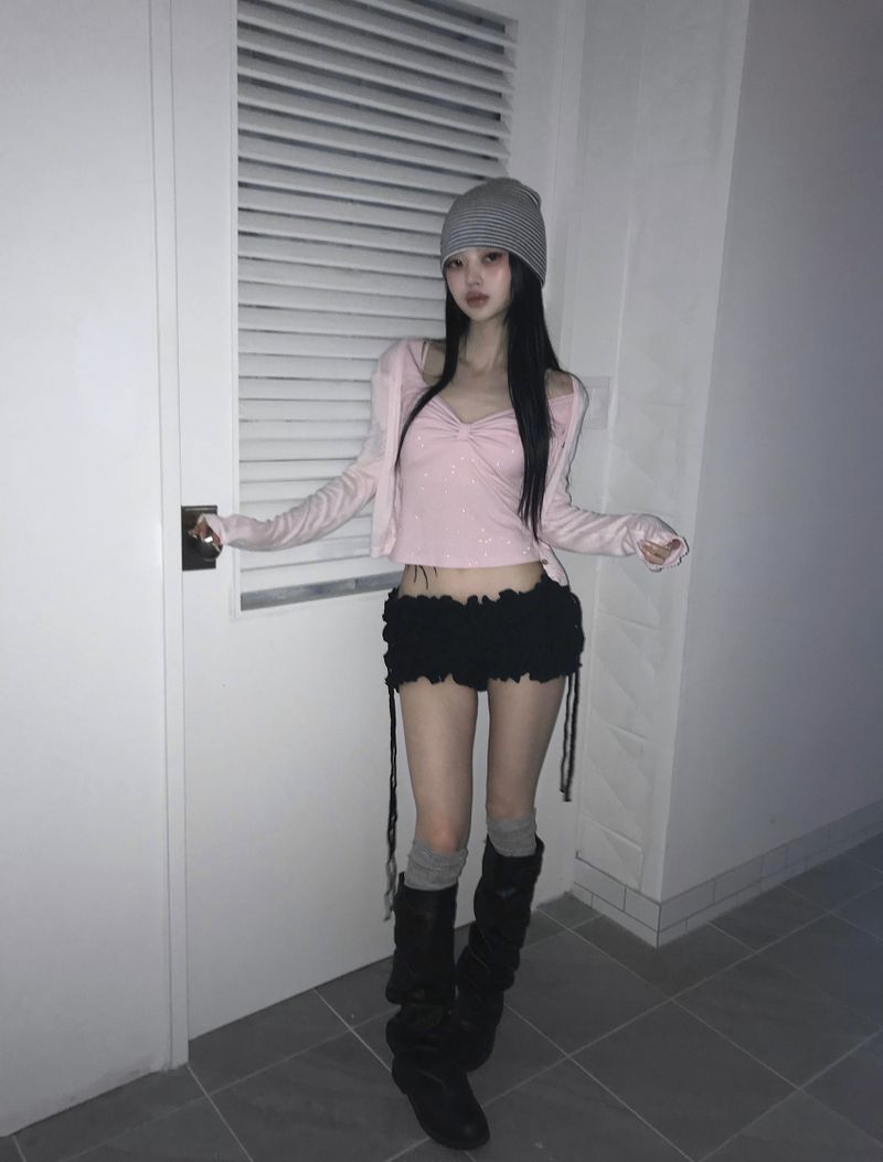 shushu shirring shorts(2 color)
