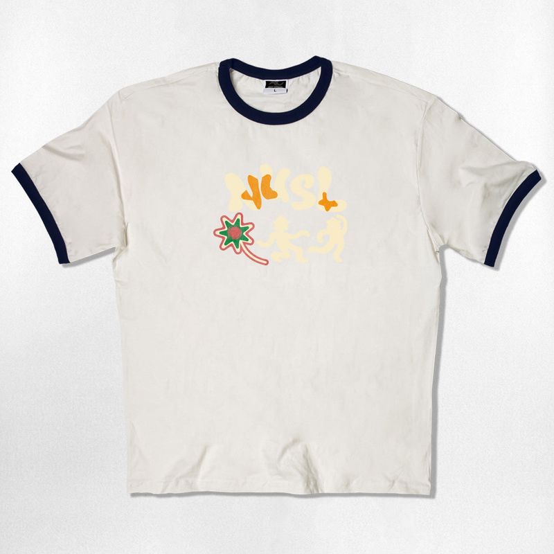 NOTUSUAL（ノットユージュアル）の「NUSL ガイズリンガーTシャツ - 4COLOR（トップス）」