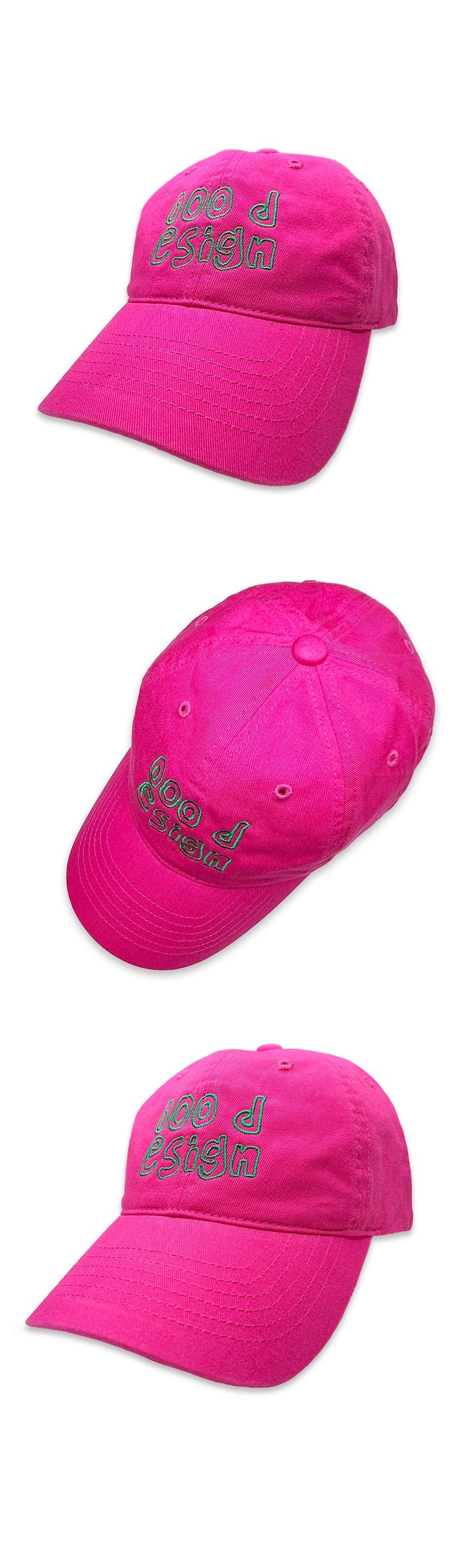 000 Design Ball Cap / Pink