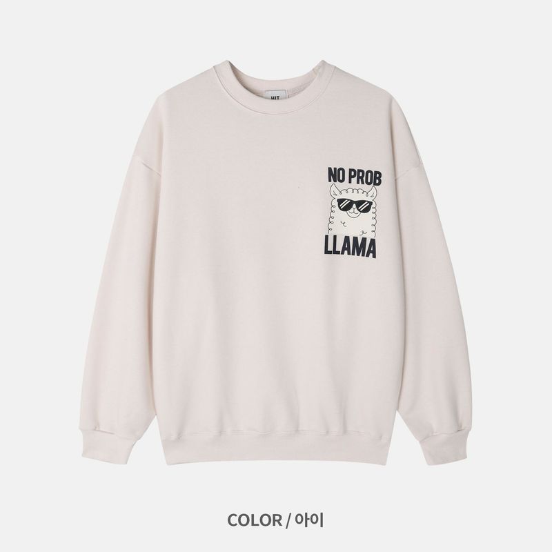 Couple Lama Character Sweatshirt 3COLOR