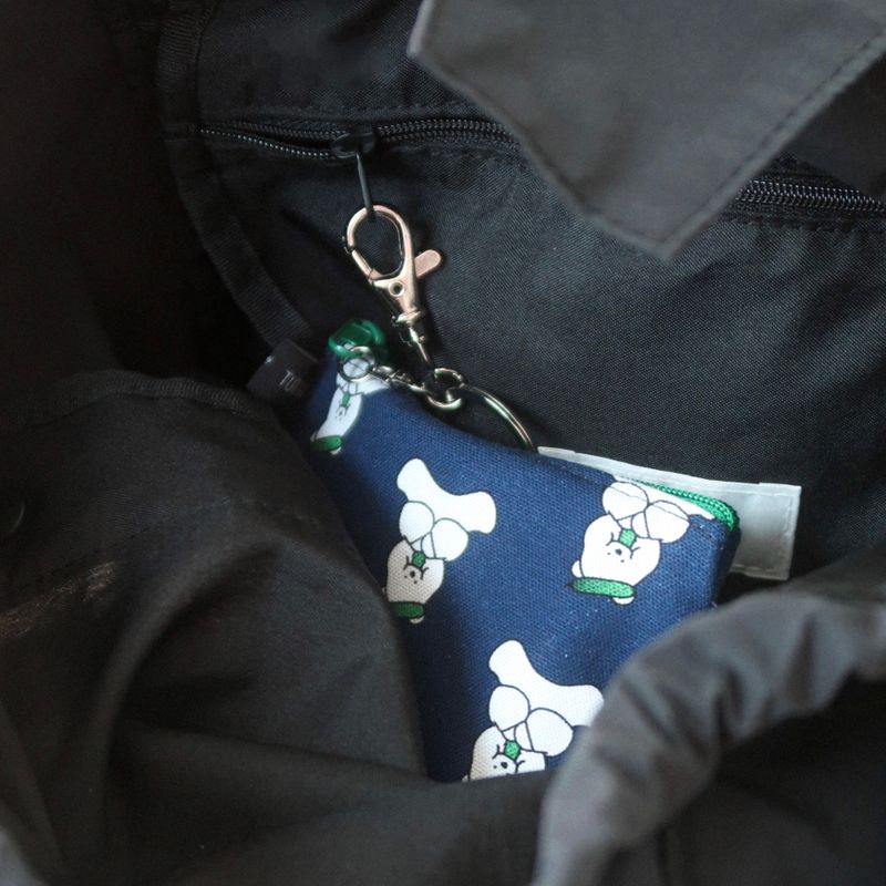 Cucumber Lover pattern keyring pouch(mini)