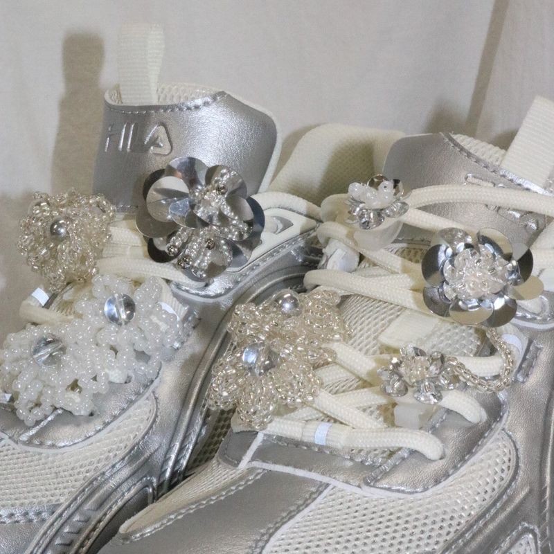 【MADE】small flower shoe charm (1pcs)