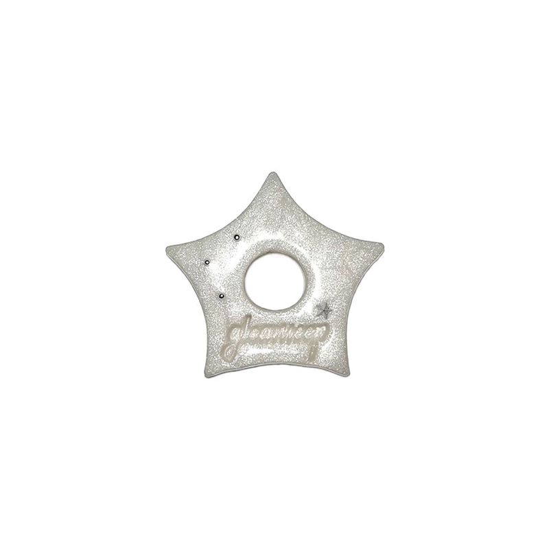gleaming star pendant [white pearl]