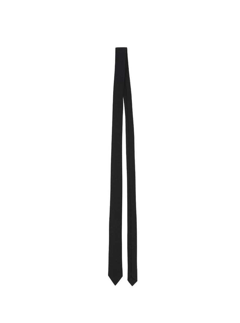 Classic Slim Necktie (BLACK)