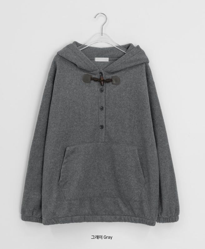 Mulf Toggle Brushed Hoodie