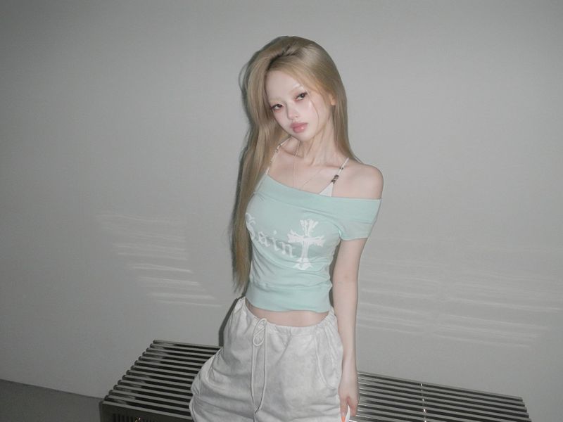 saint scoop neck top (5 color)