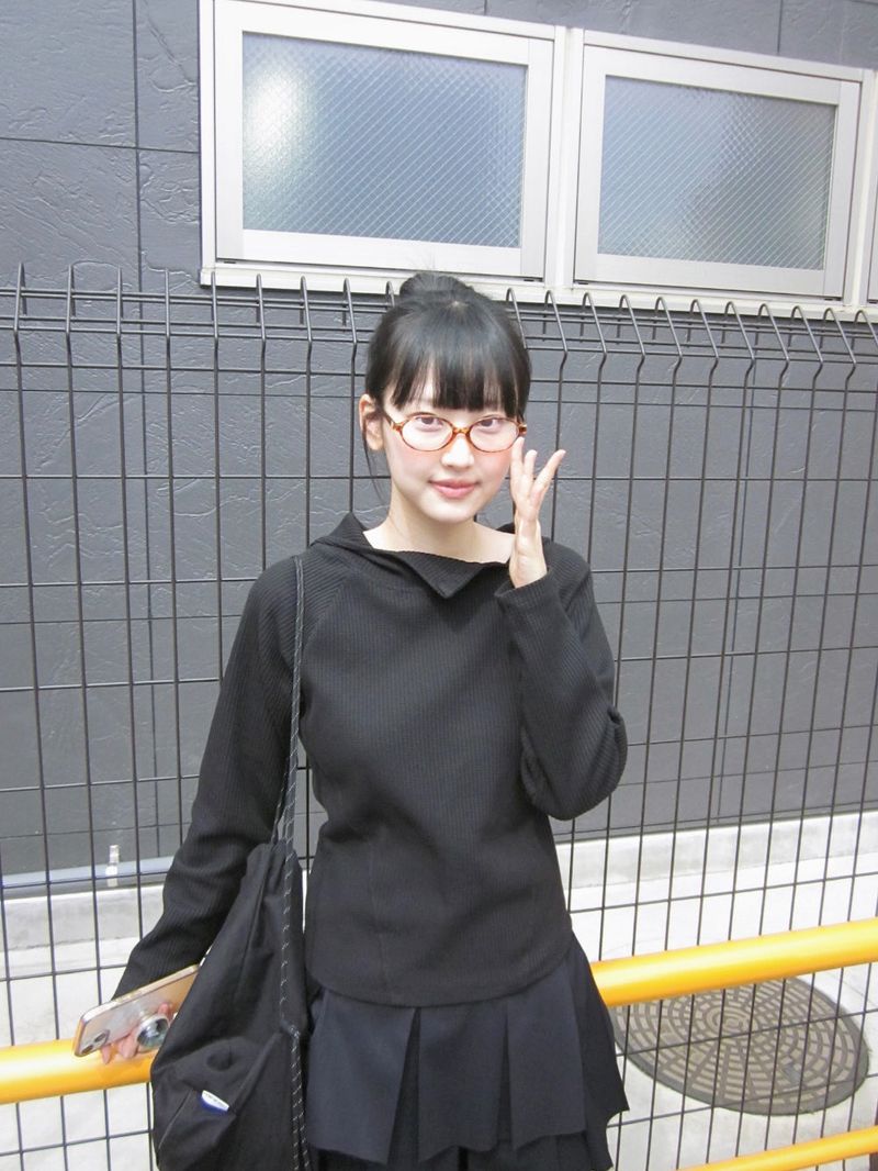 yui retro glasses (8color)