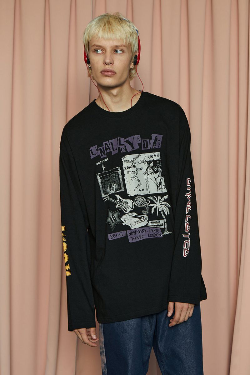BAND LSV T SHIRT / BLACK