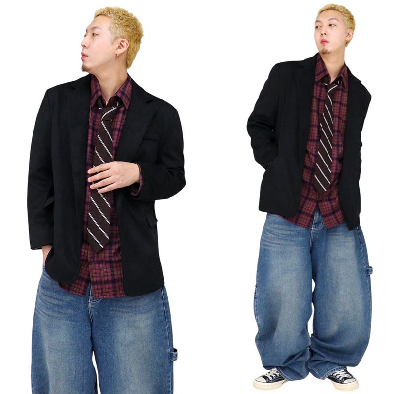 Vintage Suede Blazer