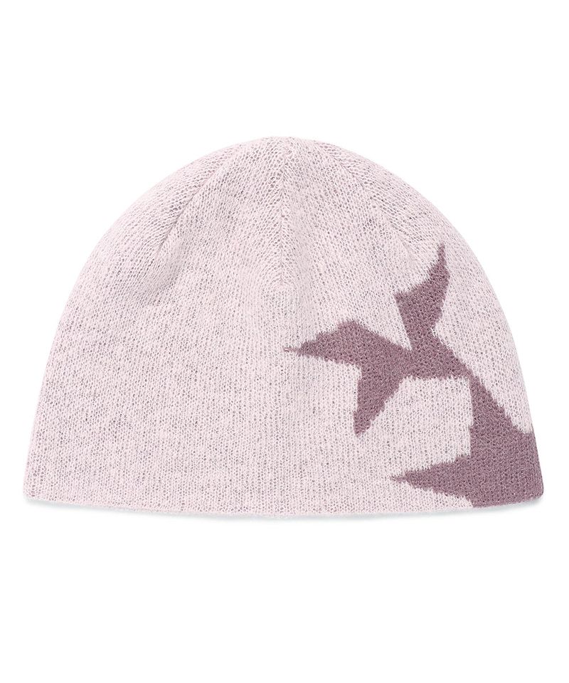 cavish（カビシ）の「TWIN STAR BEANIE PINK(CV2FFUAB31A)（Hats）」