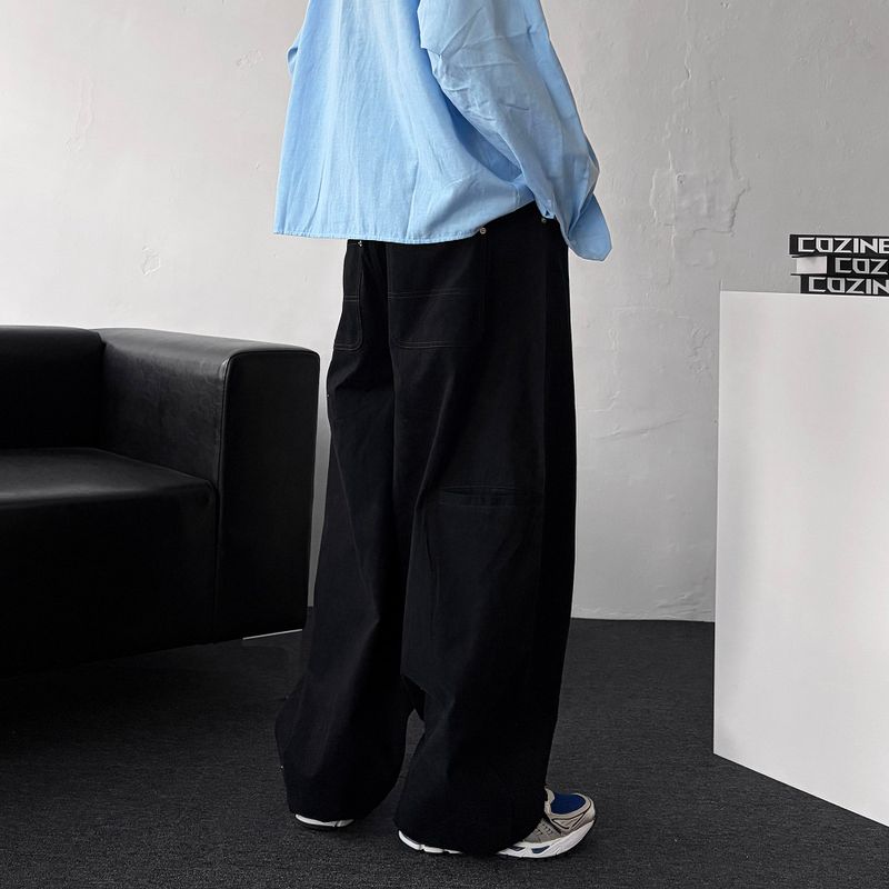 GT Curved Snap Balloon Pants (3 colors)
