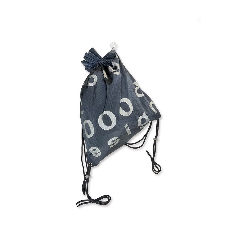 000 Design Gym Sack / Charcoal