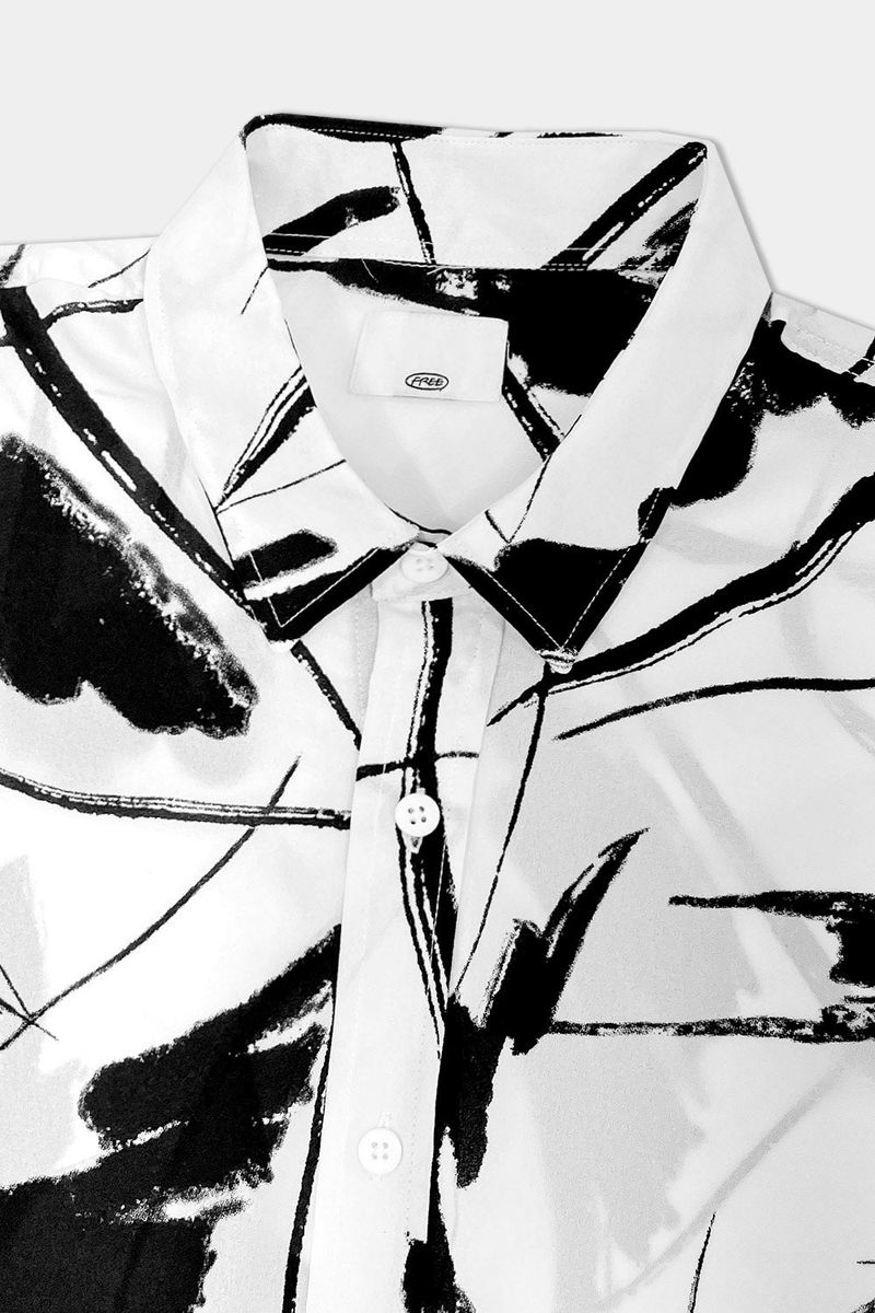 OWN Drawing Pattern Shirt (2 colors)