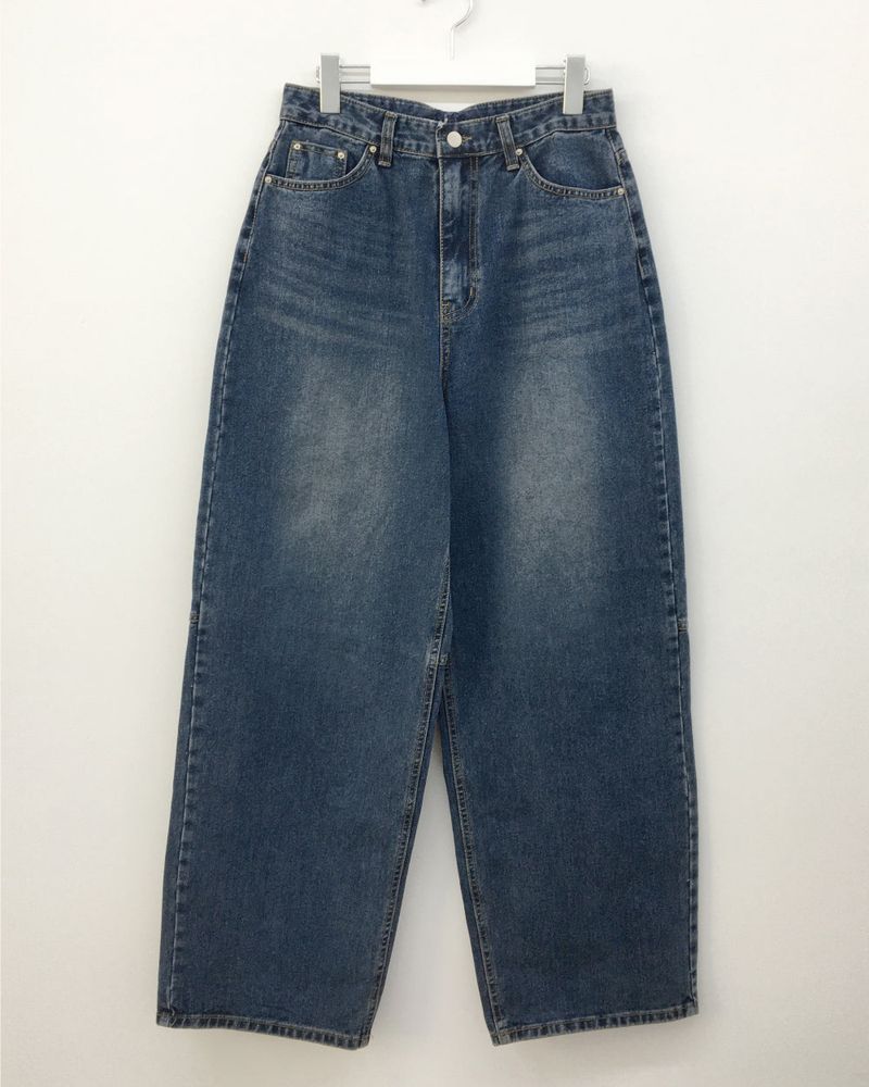 Barrel Wide Balloon Denim (1color)