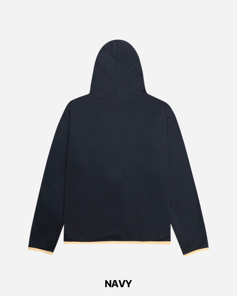 Emblem Crop Hoodie