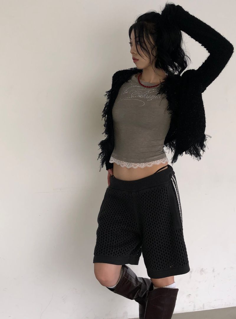 Cubic One Off-Shoulder T