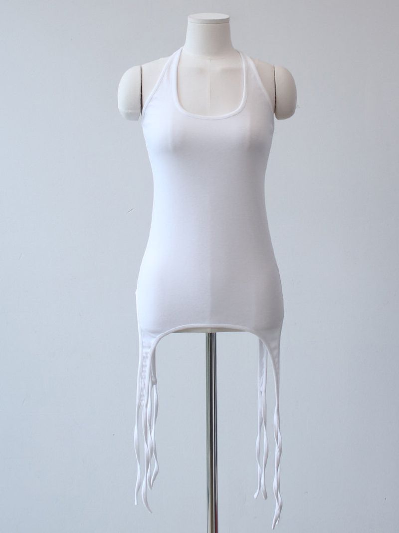 halter chilling top