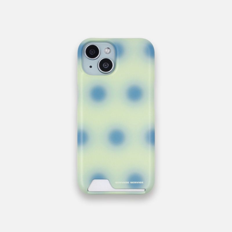 sunvase service(サンベースサービス)の「SUN DOT CASE_LIME (matte card hard)(Smartphone Accessories)」