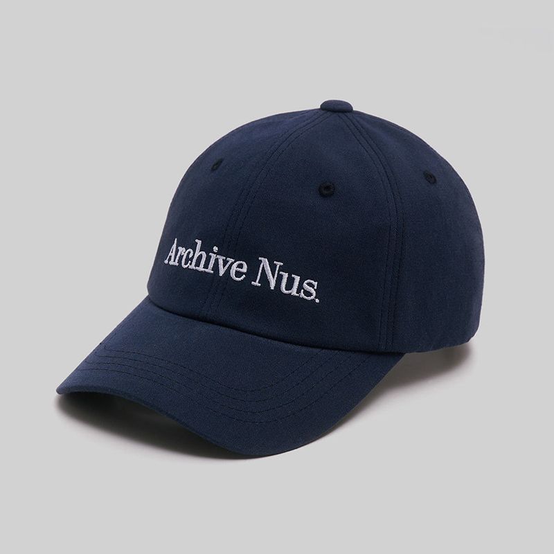 Nus. x Huke Archive ball cap (NAVY)