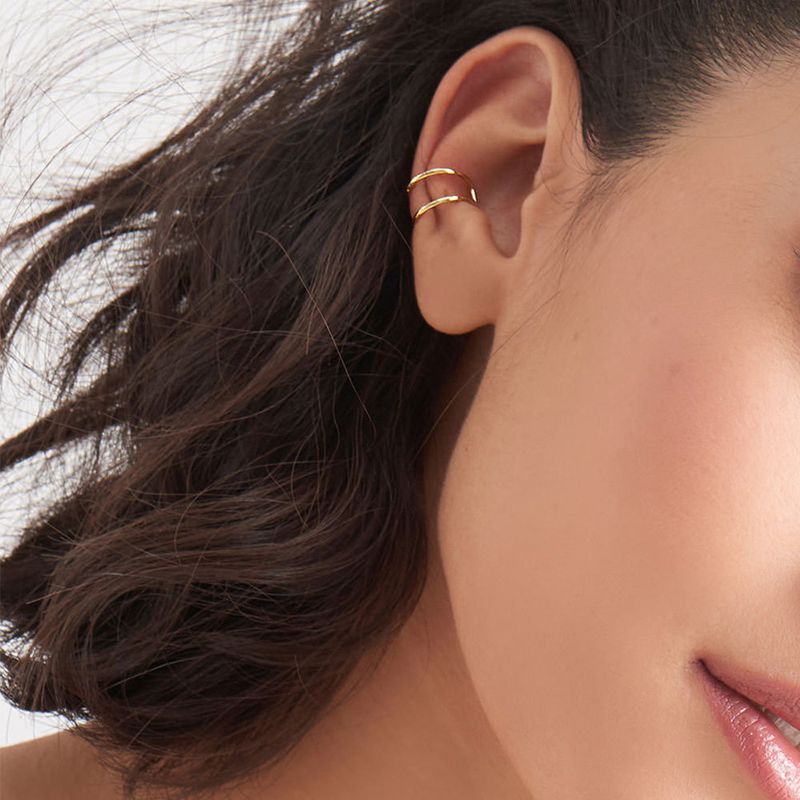 Modern 925 Silver Ear Cuff E002-07G