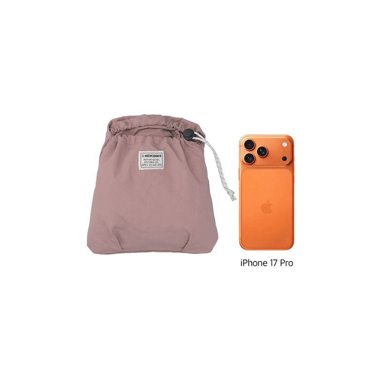 ID Packable String Backpack 18L / Dusty Pink