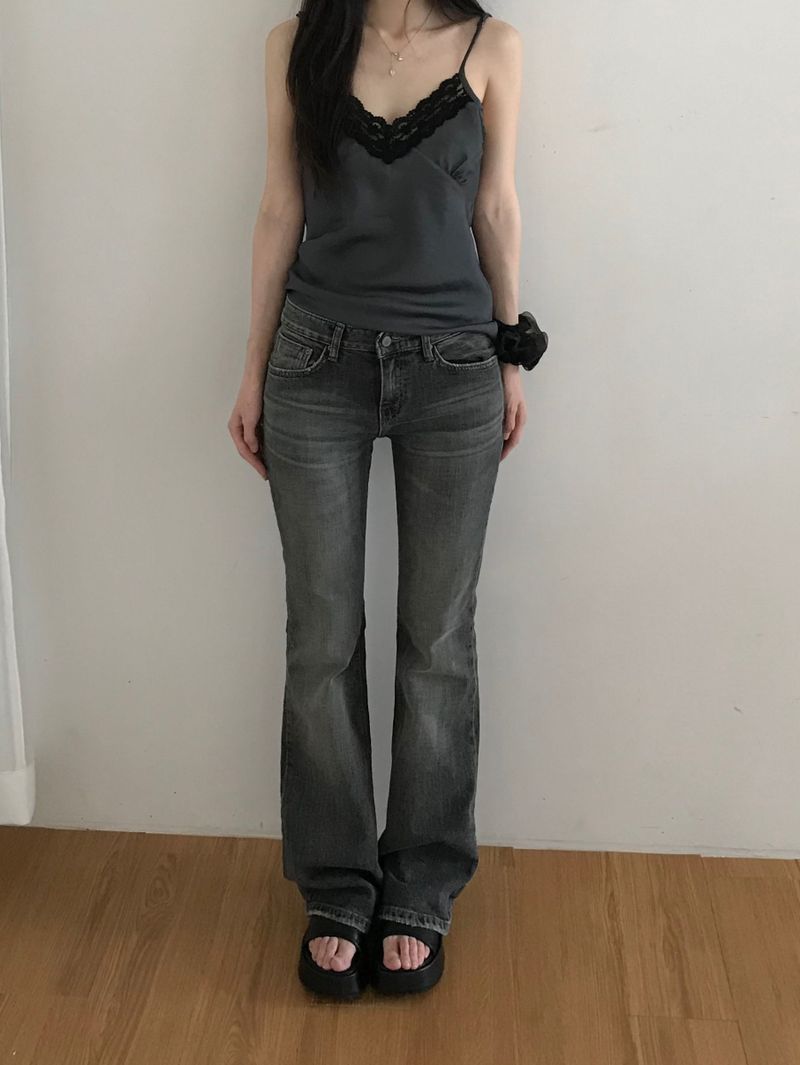 Uns Denim Bootcut Pants (one color)