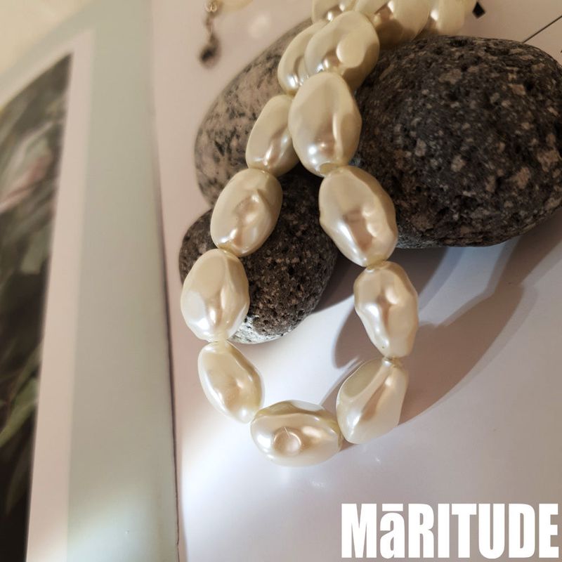 BASIC FRESH WATER PEARL NECKLACE