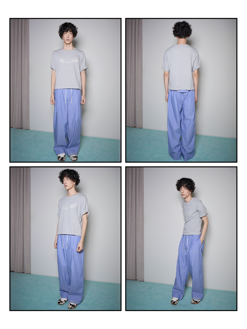 Wide Pajama Trousers