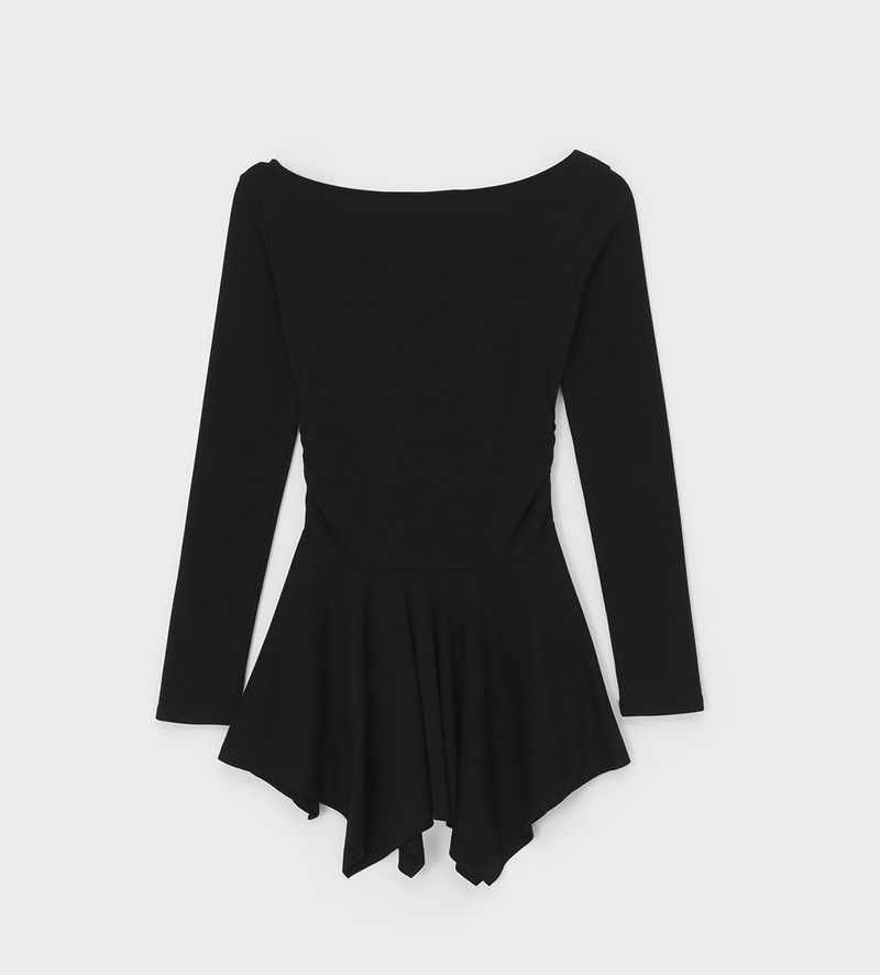 [MADE] Perry El Boat Neck Mini Dress
