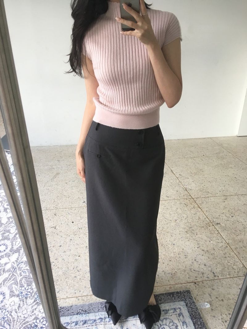 Dual Maxi Skirt