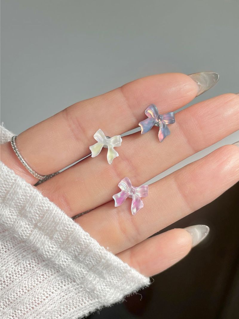 Frill ribbon Aurora piercing / 3 colors