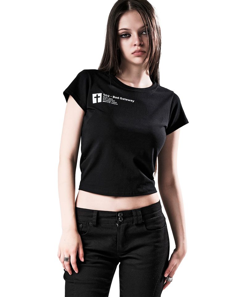 502 ERROR T-SHIRT BLACK