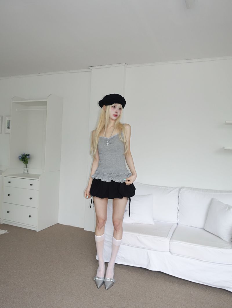 balloon pumpkin skirt