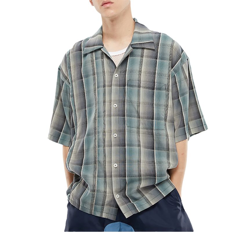 CHECK SHORT SLEEVE SHIRT