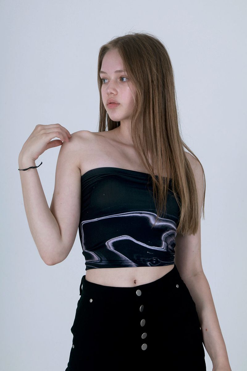 ASSAY（アッセイ）の「MARBLE TUBETOP（Tops）」